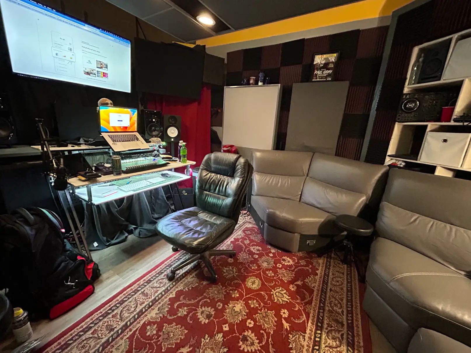 The Fields control room